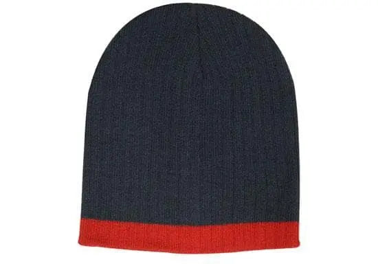 Headwear Two Tone Cable Knit Beanie X12 - City Workwear